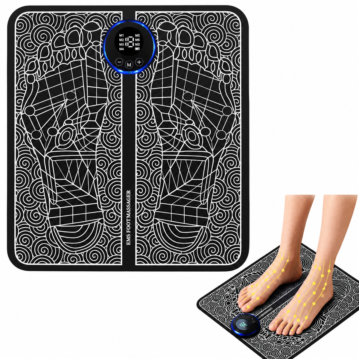 Tapis de Massage EMS pour Pieds – Relaxation